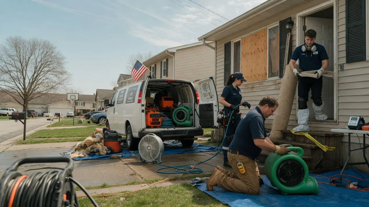Water Damage Restoration in Pomona, CA near me
